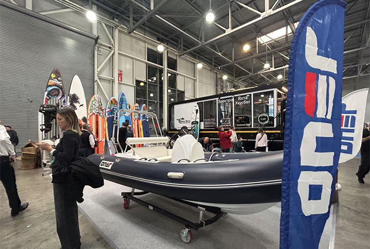 Participou do Moscow International Ship Show, na R&uacute;ssia, em mar&ccedil;o de 2024.
