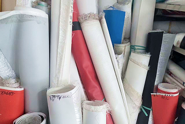 Material de ponto drop-point